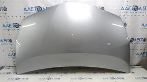 Naked hood of Toyota Prius V 12-17 silver 1F7, aluminum, scratches, sand, chips