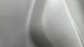 Door trim, rear right card, Toyota Prius V 12-14, dark gray, dark gray leather insert, under JBL, with handle, scratches, dented, scratch on the handle, crack in the fastener