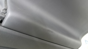 Door trim, rear right card, Toyota Prius V 12-14, dark gray, dark gray leather insert, under JBL, with handle, scratches, dented, scratch on the handle, crack in the fastener