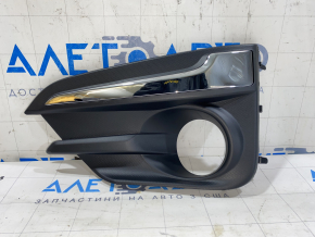 Left bumper grille Subaru Impreza 17- GK without EyeSight, under fog lights