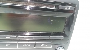 Radio tape recorder VW Passat b7 12-15 USA chipped, scratched