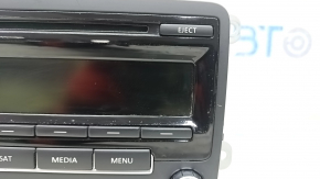 The paint on the VW Passat b7 12-15 USA radio is peeling.