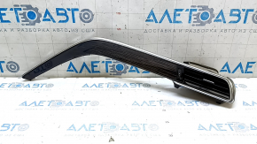 Right dashboard trim for Toyota Camry v70 18-24 with air duct deflector, wood grain, scratches