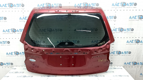 Subaru Forester 14-18 SJ bare trunk door with glass under the spoiler, tinted, red H2Q