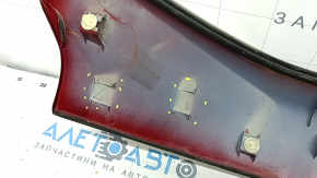 Subaru Forester 14-18 SJ trunk door molding with emblem, broken fasteners