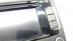 Radio display tape recorder VW Passat b7 12-15 USA 6 buttons, RNS 315, scratches