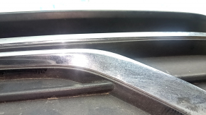 Front bumper grille, left side, VW Passat b8 16-19 USA, without fog lights, sand
