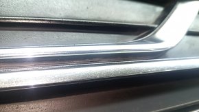 Front bumper grille, right side, VW Passat b8 16-19 USA, without fog lights, sand, broken mount