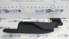 Rear left inner door sill trim for Toyota Prius V 12-14, dark gray, scratches, dents