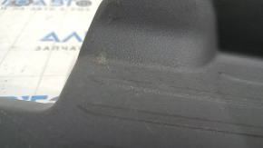 Rear left inner door sill trim for Toyota Prius V 12-14, dark gray, scratches, dents