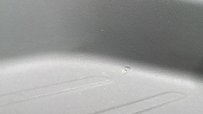 Rear left inner door sill trim for Toyota Prius V 12-14, dark gray, scratches, dents