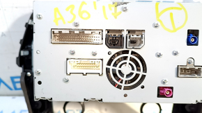 Nissan Maxima A36 16-17 radio tape recorder scratched, broken mount