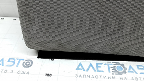 Left rear seat backrest for Subaru Forester 17-18 SJ, gray cloth, needs cleaning, scratch