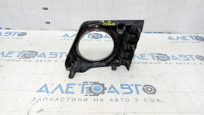 Left bumper grille for Toyota Prius V 12-14 pre-rest under fog lights, bumper, sand