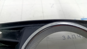 Right bumper grille Toyota Prius V 12-14 pre-rest under fog lights, chips, sand,
