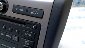 Tape player, CD changer, radio, climate control, dashboard assembly Nissan Murano z50 03-07 bumps, scratches