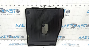 Left trunk mat on the back of the seat for Subaru Forester 14-18 SJ, black rubber