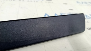 Rear left outer door sill trim for Toyota Prius V 12-17, black, worn