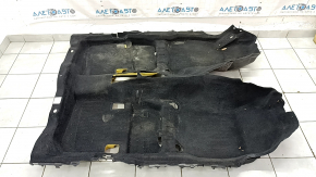 Subaru Forester 17-18 SJ black floor covering, needs cleaning, foam is torn, peeling off