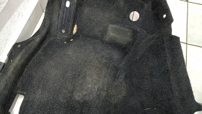 Subaru Forester 17-18 SJ black floor covering, needs cleaning, foam is torn, peeling off
