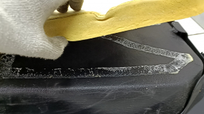 Subaru Forester 17-18 SJ black floor covering, needs cleaning, foam is torn, peeling off