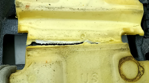 Subaru Forester 17-18 SJ black floor covering, needs cleaning, foam is torn, peeling off
