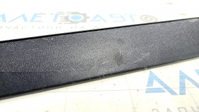 Rear right outer door sill trim for Toyota Prius V 12-17, black, scratches