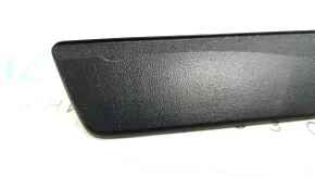 Rear right outer door sill trim for Toyota Prius V 12-17, black, scratches