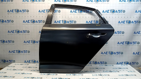 The rear left door of a Hyundai Sonata 15-19 is bare, with a small dent.
