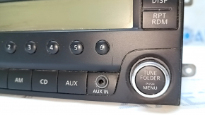 Nissan Versa 1995-1996 radio tape recorder with scratches