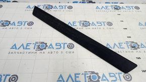 Front left outer door sill trim for Toyota Prius V 12-17, black, scratches