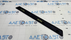 Front left outer door sill trim for Toyota Prius V 12-17, black, scratches