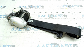 Driver's seat belt for Toyota Prius V 12-14, black, type 2, dry-cleanable