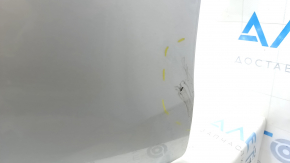 Bare front bumper for Toyota Prius V 12-14 pre-restored, with parking sensors and a washer, silver, scratches