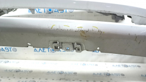 Bare front bumper for Toyota Prius V 12-14 pre-restored, with parking sensors and a washer, silver, scratches