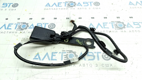 Driver's seat belt latch for Toyota Prius V 12-17 black