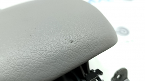 Subaru Forester 14-18 SJ armrest, gray leather, dents, scuffs