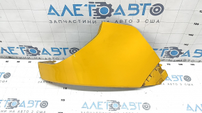 Rear bumper, bare right, Ford Bronco Sport 2021-25, orange, dented