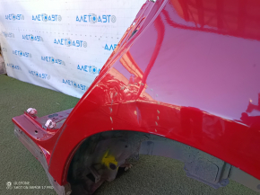 Quarter wing rear left Toyota Prius 30 10-15 on the body, red, pokes