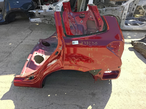 Quarter wing rear left Subaru Forester 14-18 SJ on the body, red, made