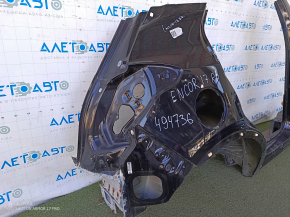 Quarter wing rear right Buick Encore 13-19 on the body, black, pokes