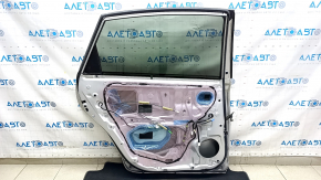 Rear left door assembly for Toyota Prius V 12-17 silver 1F7