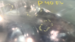 Left front headlight complete Toyota Prius V 12-14 pre-rest LED for polishing, scratches, bumps,