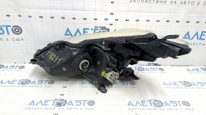 Right front headlight assembly for Toyota Prius V 12-14 pre-restored LED, polished, scratches, nicks