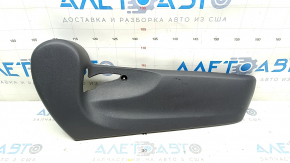 Right side passenger seat trim for Toyota Prius V 12-17, dark gray, scratched