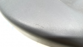 Right side passenger seat trim for Toyota Prius V 12-17, dark gray, scratched