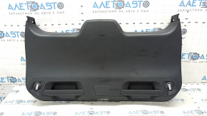 Black lower tailgate trim for a 2021-2025 Ford Bronco Sport with lamps and handles, scratches