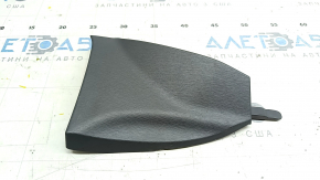 Toyota Prius V 12-14 front right center console trim, dark gray, scratches