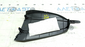 Toyota Prius V 12-14 front right center console trim, dark gray, scratches