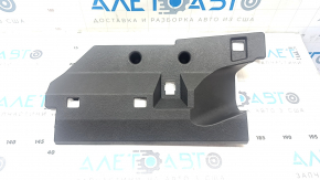 Nissan Leaf 13-17 black lower passenger footwell trim panel